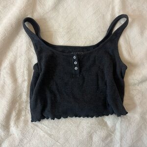 Aeropostale waffle knit tank